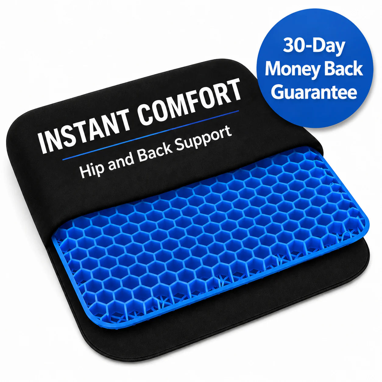Gel Seat Cushion for All-Day Comfort – Enjoy Pain-Free Sitting