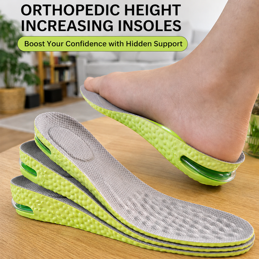 Orthopedic Insoles – Shock-Absorbing Everyday Shoe Insoles with Arch and Heel Support